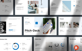 Business Pitch Deck PowerPoint Presentation Layout