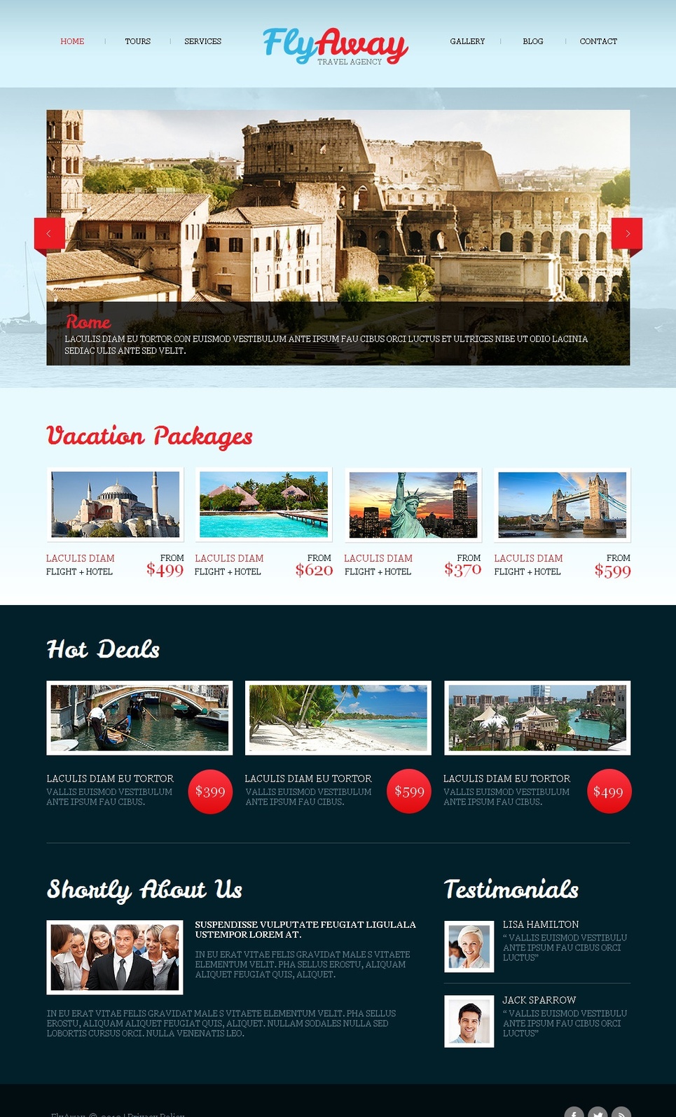 travel agency website cms