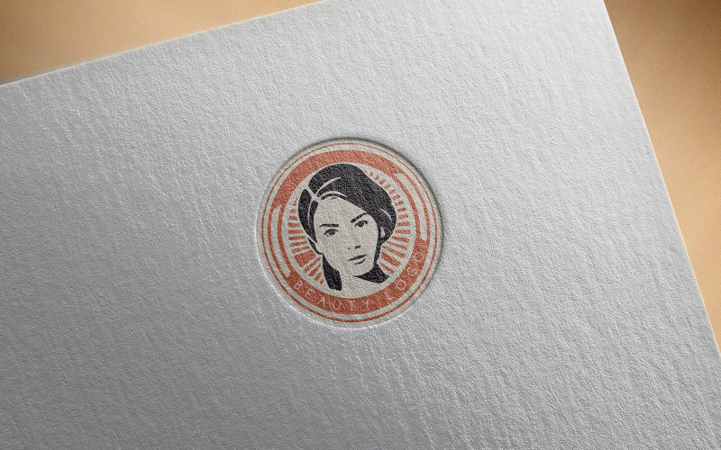 Elegant Modern Girl Logo-074-23 Logo Template