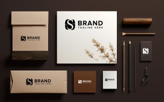 Corporate identity mockup business stationery mock up design