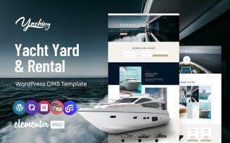 Yaching - Yacht Yard And Rental Multipurpose WordPress Elementor Theme