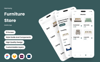 Harmony - Furniture Store Mobile App