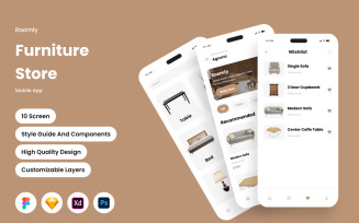 Roomly - Furniture Store Mobile App