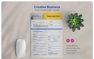 Creative Business Registration Form