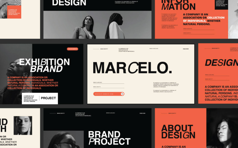 Marcelo - Brand Strategy PowerPoint PowerPoint Template