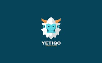 Yeti Flat Modern Logo Design