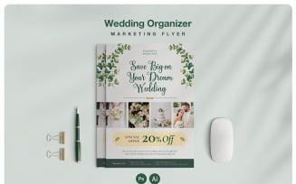 Wedding Organizer Marketing Flyer