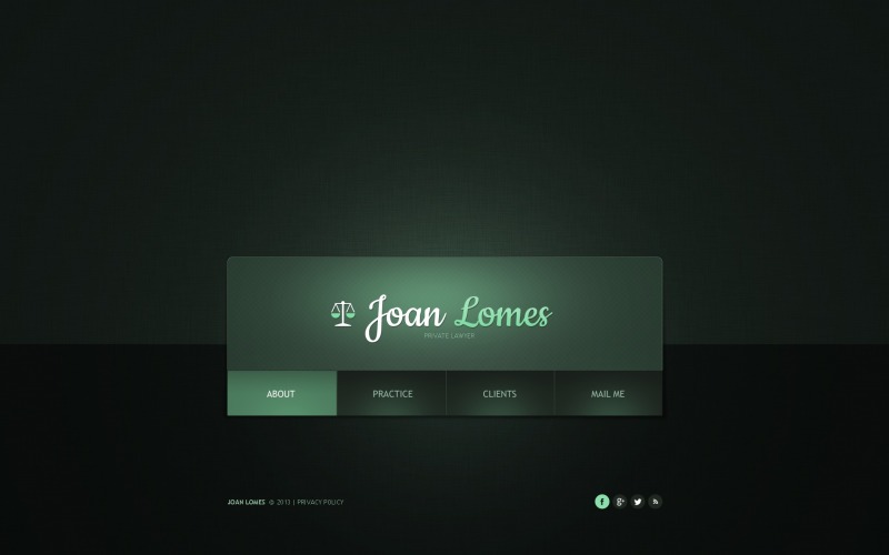 Lawyer Website Template
