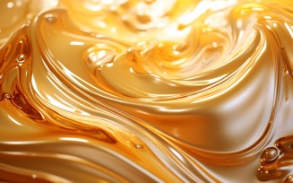 Golden Swirls, Particle Texture, Illustrations Background 23