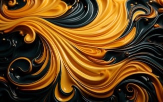 Golden Swirls, Particle Texture, Illustrations Background 30