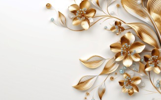 Golden Swirls, Particle Texture, Illustrations Background 43