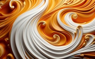 Golden Swirls, Particle Texture, Illustrations Background 9