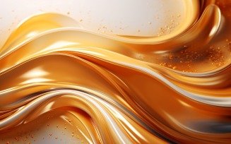 Golden Swirls, Particle Texture, Illustrations Background 102