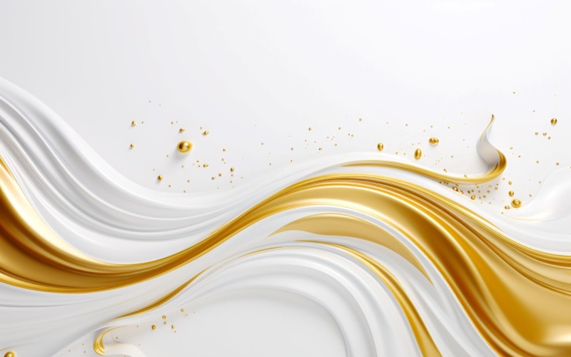 Golden Swirls, Particle Texture, Illustrations Background 110