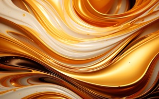 Golden Swirls, Particle Texture, Illustrations Background 133