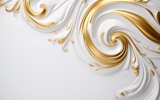 Golden Swirls, Particle Texture, Illustrations Background 95