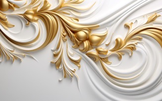 Golden Swirls, Particle Texture, Illustrations Background 98