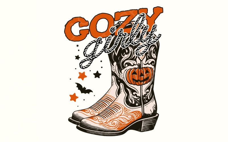 Cozy Season PNG Digital Download, Sublimate Fall, Autumn, Pumpkin Spice, Trendy Cute Soft Girl Era Illustration