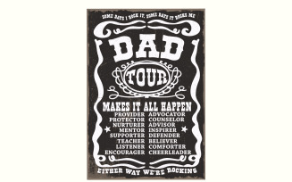 Fatherhood Tour PNG, Whiskey Dad Shirt Design, Happy Fathers Day, Vintage Label