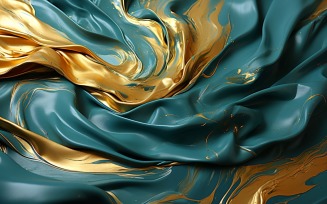 Golden Swirls, Particle Texture, Illustrations Background 166