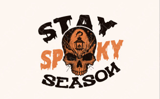 Stay Spooky PNG, Retro Halloween Png, Skeleton Png, Spooky Season, Halloween Skeleton, Sublimation