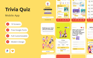 Izzy - Trivia Quiz Mobile App
