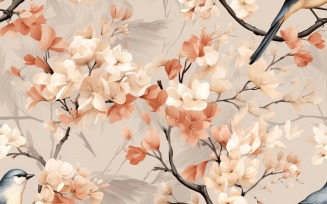 Floral Pattern Tile Background 108