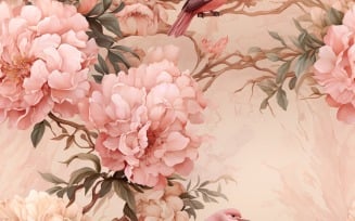 Floral Pattern Tile Background 116