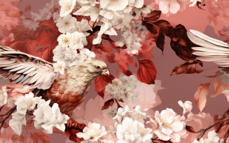 Floral Pattern Tile Background 26