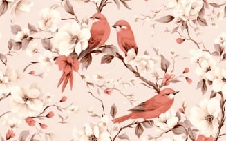 Floral Pattern Tile Background 48