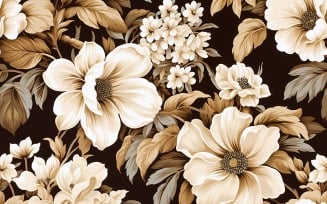 Floral Pattern Tile Background 68