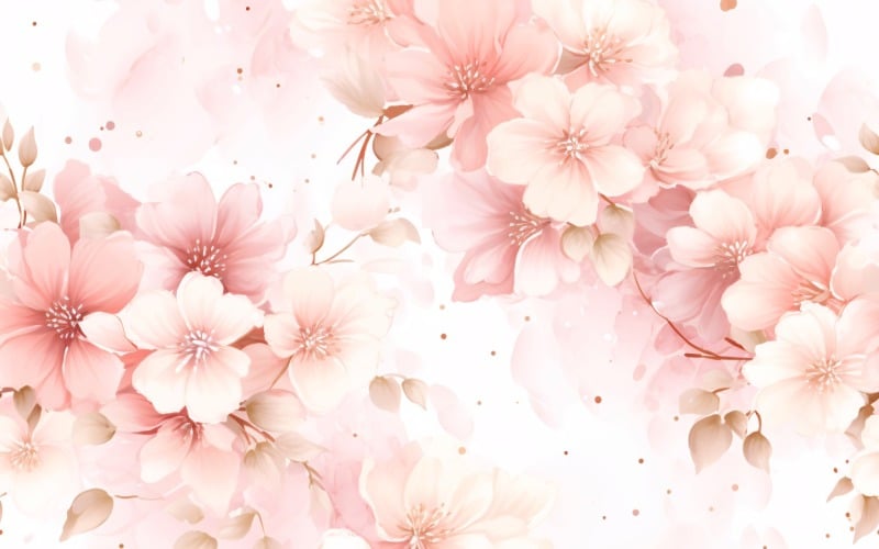 Floral Pattern Tile Background 73