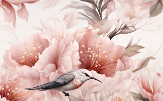 Floral Pattern Tile Background 86
