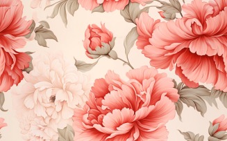 Floral Pattern Tile Background 92
