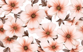 Floral Pattern Tile Background 93