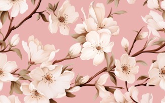 Floral Pattern Tile Background 144.