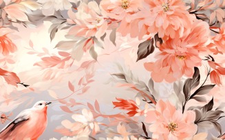 Floral Pattern Tile Background 147