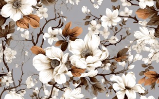 Floral Pattern Tile Background 151