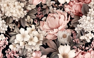 Floral Pattern Tile Background 47