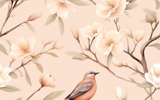 Floral Pattern Tile Background 51