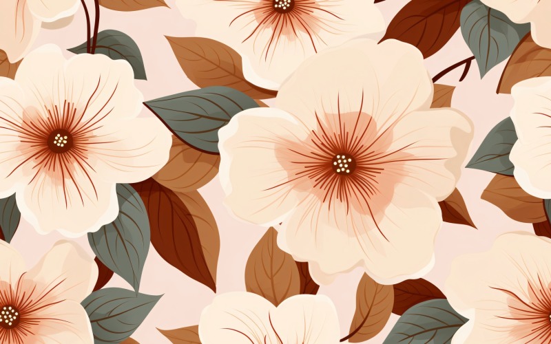 Floral Pattern Tile Background 70