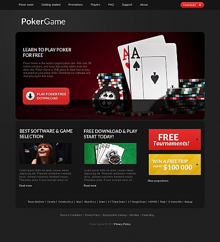 Casino Html Free Template