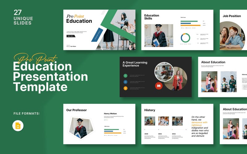 Education Pro Point Google slide Presentation Google Slide