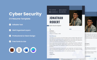 CV Resume Cyber Security V4