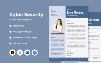 CV Resume Cyber Security V6