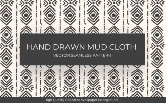 Black & White Mud Cloth Pattern