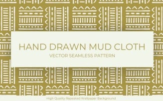 Hand Drawn Mud Cloth Wallpaper