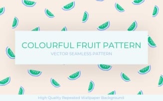 Kiwi Fruit Seamless Pattern
