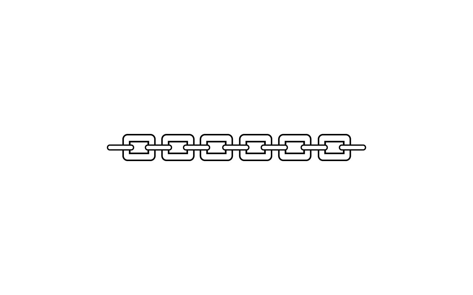 chain design logo vector template illustration
