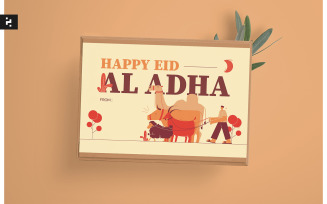 Creative Eid Al Adha Greeting Card